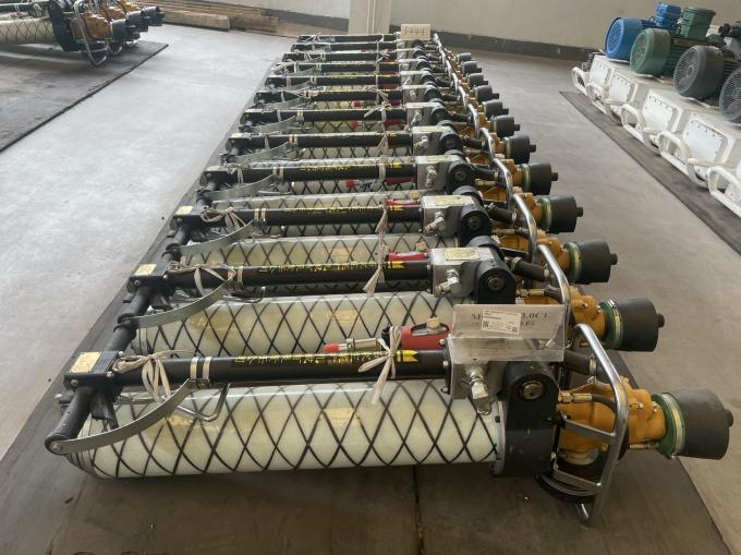 Flameproofed Pneumatic Mining Rotary Gopher Roof Bolter with Dust