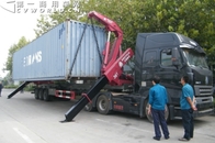 QYJ-36 side crane for 20' and 40' container lifting with 36 tons lifting capacity