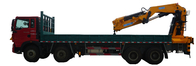 SQ500-ZB6 500kN lifting moment 25 tons lifting capacity knuckle boomed truck-mounted crane