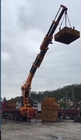 90 ton knuckle boomed truck-mounted crane with a height of 17m