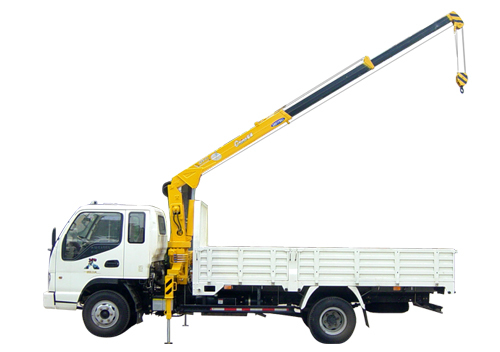 QYS-2IIB  stiff boomed truck-mounted crane 2 tons lifting capacity