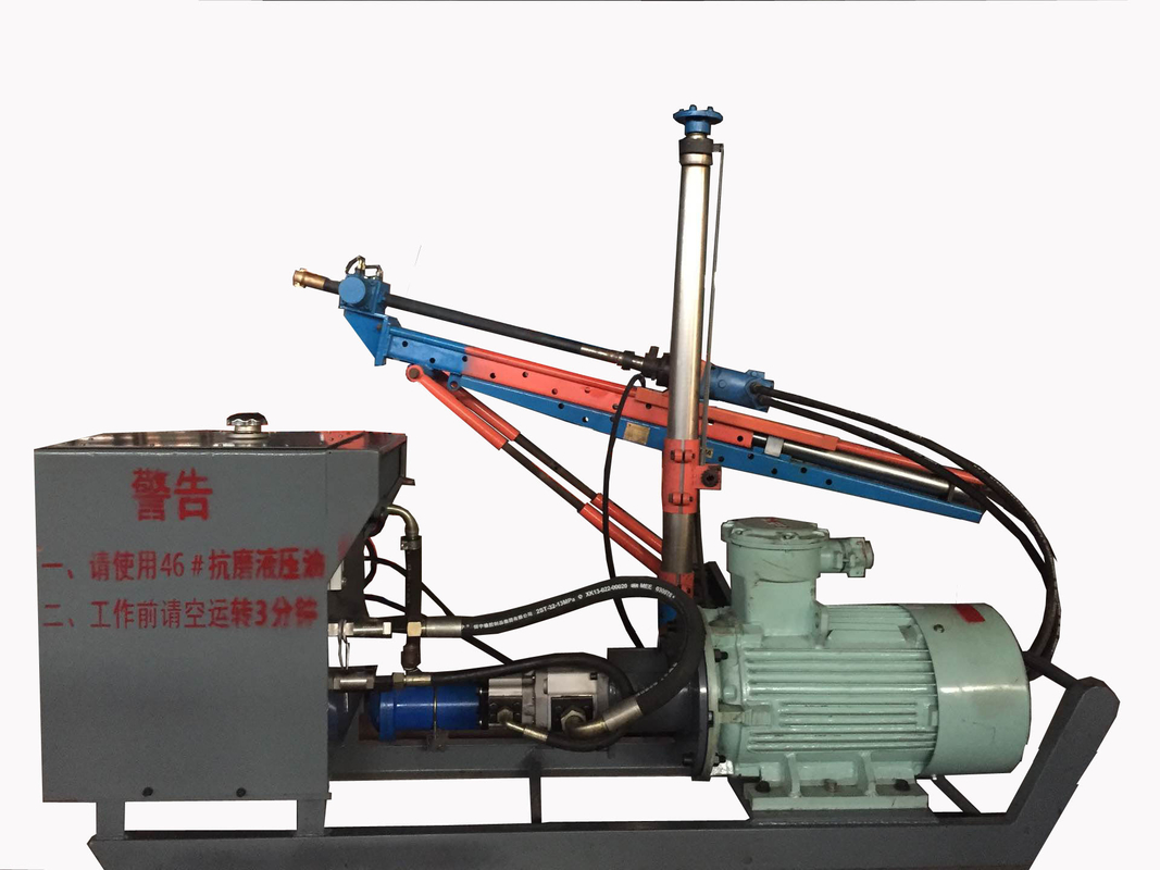 ZYJ-400/130 coal roadway drilling rig with post to drilling 150m depth and 113mm dia. hole