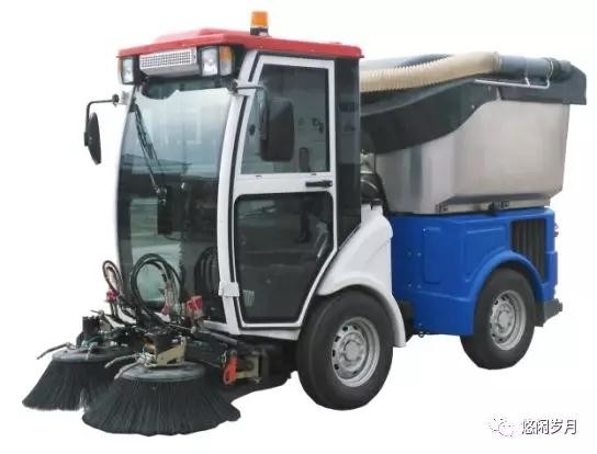 small size multi-function city street sweeper snow blower high pressure water