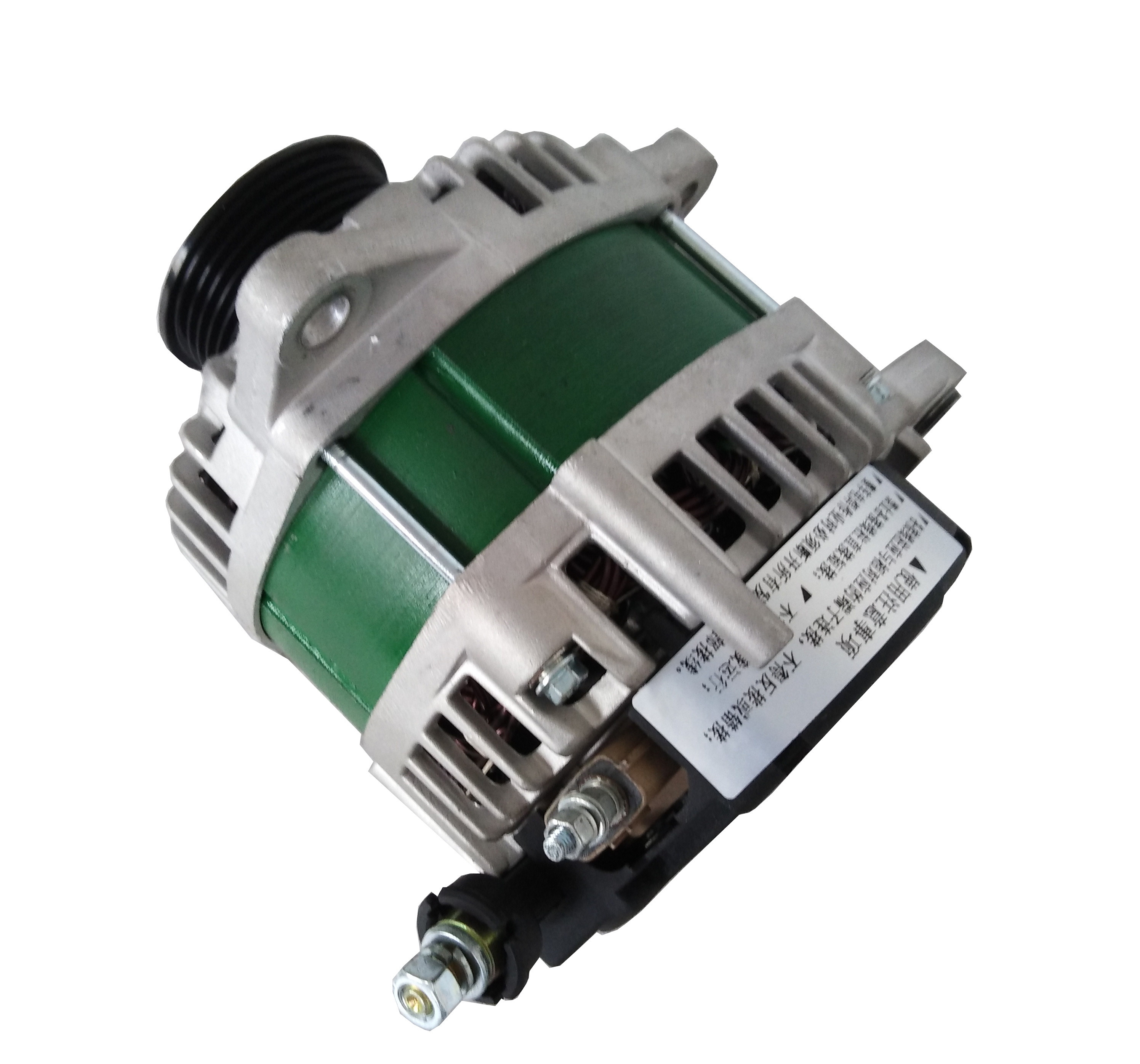 Recreational vehicle use small size light weight 28V 110A alternator