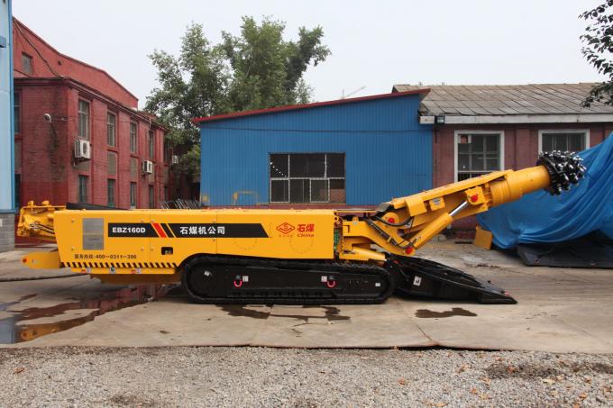 EBZ200T roadheader with 100m drilling rig for underground coal mine tunneling
