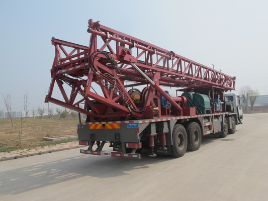 1000m truck-mounted drilling rig for hydrological wells, coal seam hole, grouting holes, geothermal wells