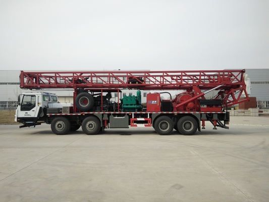 1000m truck-mounted drilling rig for hydrological wells, coal seam hole, grouting holes, geothermal wells