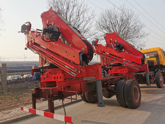 Remote controlled 7 ton crane with a additional winch for fire trucks