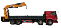 600kN.m knuckle boomed truck-mounted crane 6 sections boom lifting 20ton at 3m