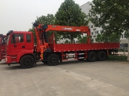 QYS-14IVB manufacturer directly supply stiff boomed 14 tons hydraulic truck mounted crane