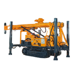 350m crawler type mechanical  top drive water well drilling machine equipped mud pump or compressor