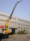 Manufacturer directly supply 4 tons 4 sections telescopic boomed loader crane