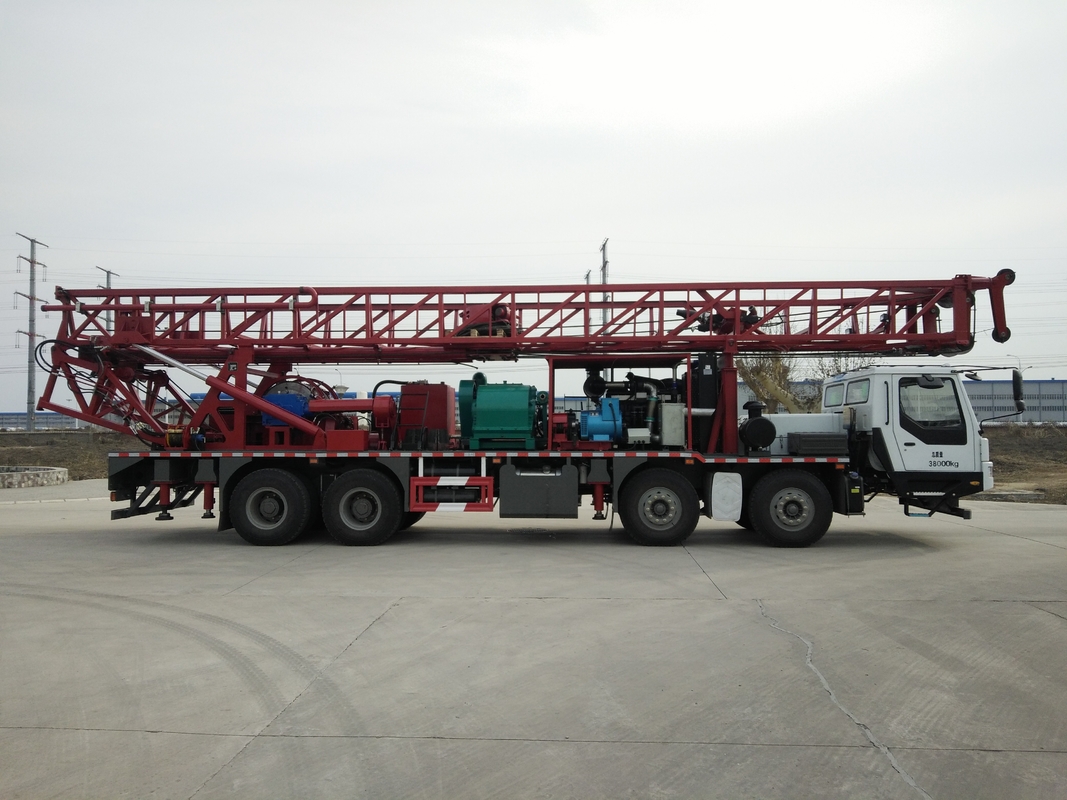 1000m truck-mounted drilling rig for hydrological wells, coal seam hole, grouting holes, geothermal wells