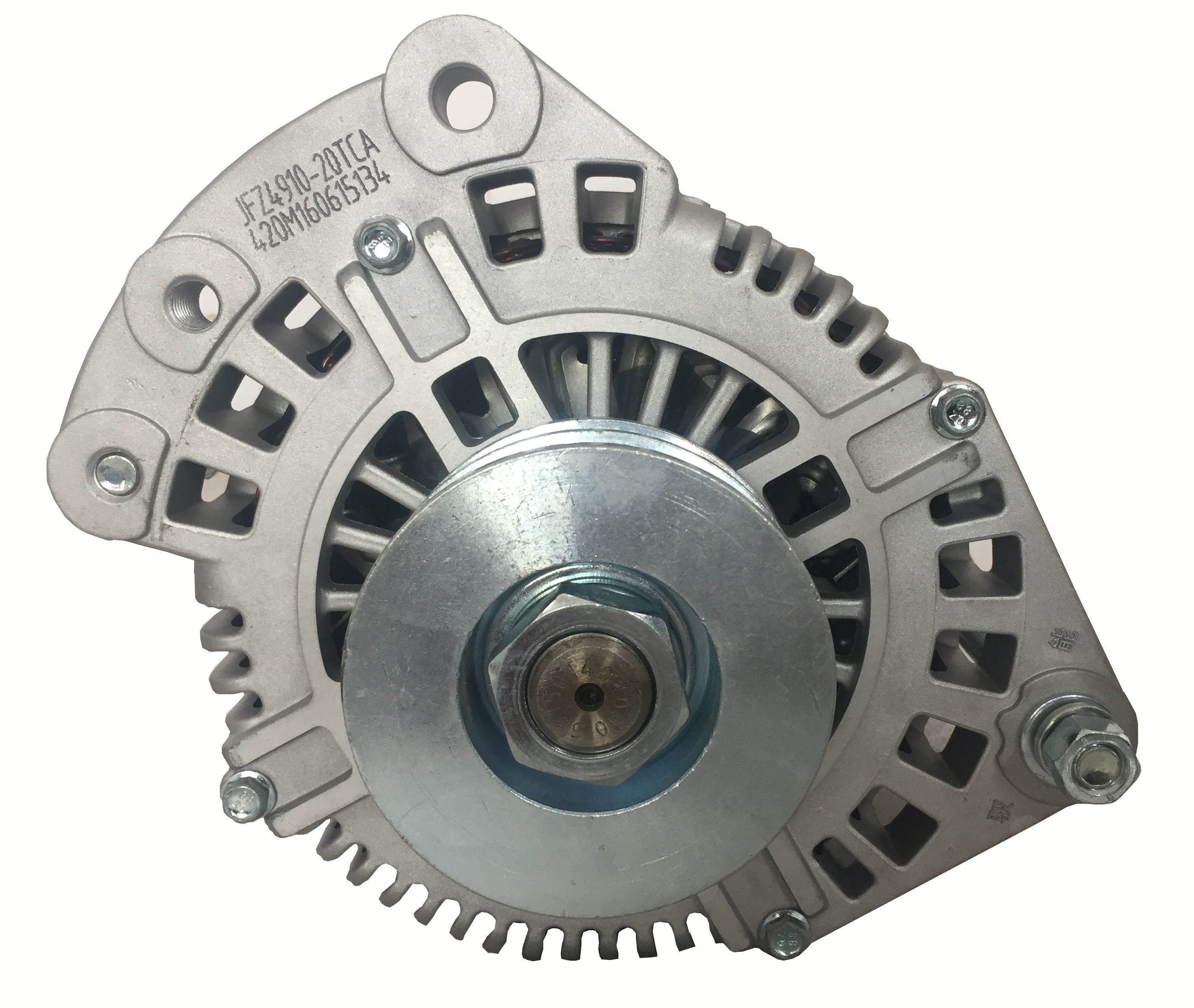 powerful alternator for exotic high current demand for automobile refitting