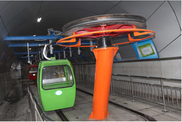 Chairlift Manriding Transport System in the Underground Coal Mine for ...